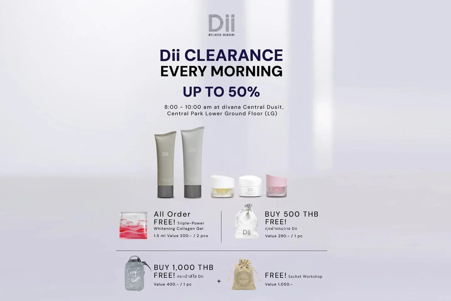 Dii Wellness Med Spa facial spa listing in Bangkok