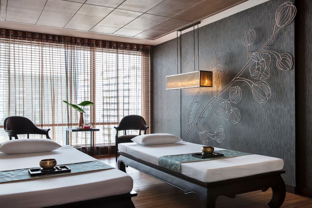Quan Spa at Bangkok Marriott Marquis Queen's Park spa or clinic interior