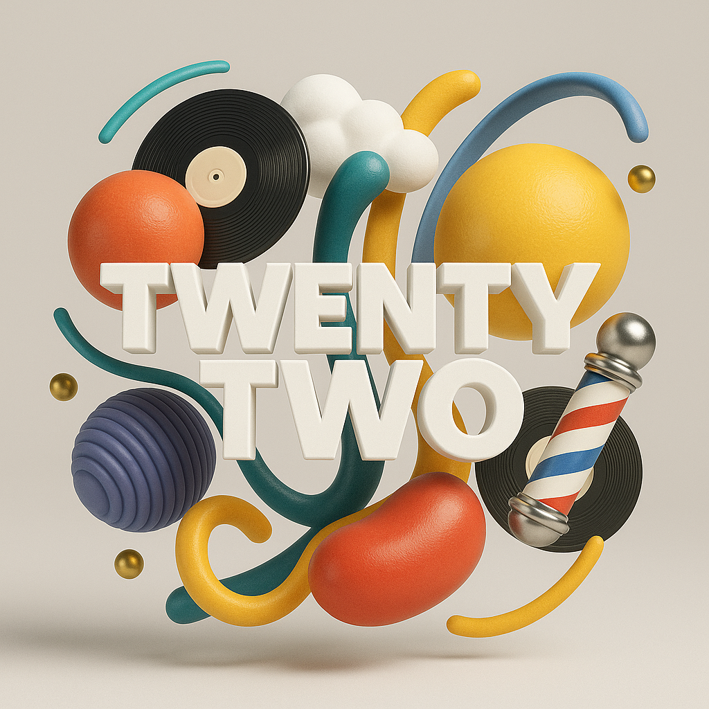 Twenty Two Cut Bangkok brand visual